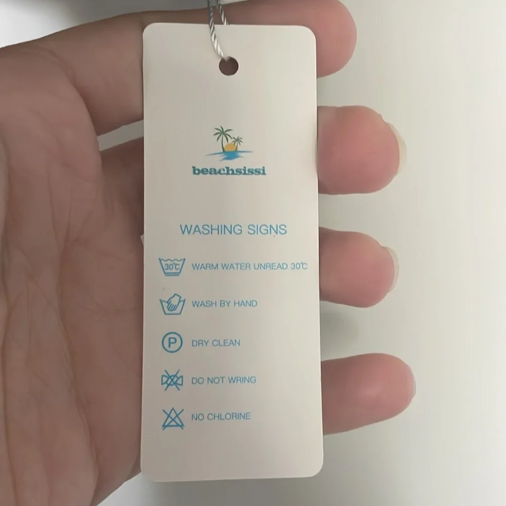 Beach Sissi Corset Back Black Bikini Top Sz L NWT - Picture 2 of 6